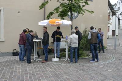 Wahlstand Ortskern 04.05.2019 - 