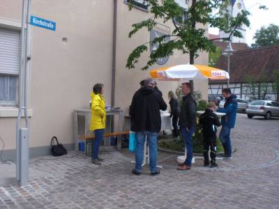 Wahlstand Ortskern 04.05.2019 - 