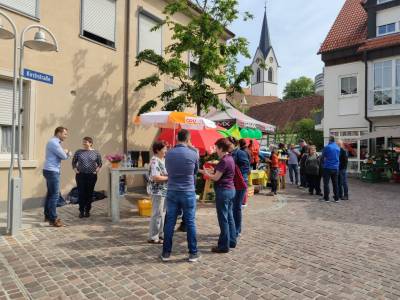 Wahlstand Ortskern 25.05.2019 - 