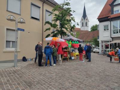 Wahlstand Ortskern 25.05.2019 - 