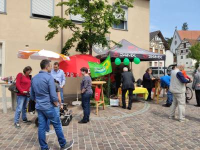 Wahlstand Ortskern 25.05.2019 - 