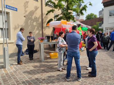 Wahlstand Ortskern 25.05.2019 - 