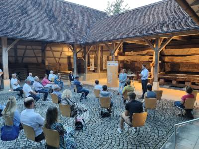 Gesprche vor Ort mit Nicole Razavi, MdL und Andreas Jung, MdB - 