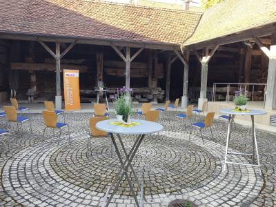Gesprche vor Ort mit Nicole Razavi, MdL und Andreas Jung, MdB - 
