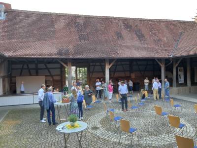 Gesprche vor Ort mit Nicole Razavi, MdL und Andreas Jung, MdB - 