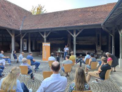 Gesprche vor Ort mit Nicole Razavi, MdL und Andreas Jung, MdB - 