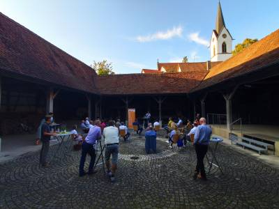 Gesprche vor Ort mit Nicole Razavi, MdL und Andreas Jung, MdB - 